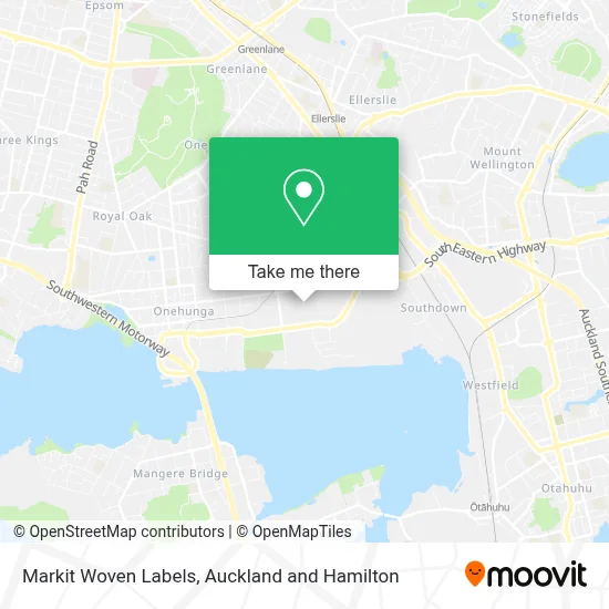 Markit Woven Labels map