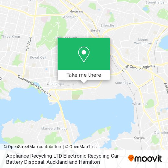 Appliance Recycling LTD Electronic Recycling Car Battery Disposal map