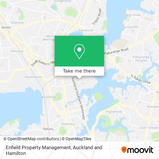 Enfield Property Management map