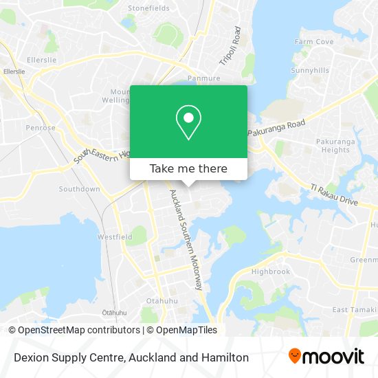 Dexion Supply Centre map