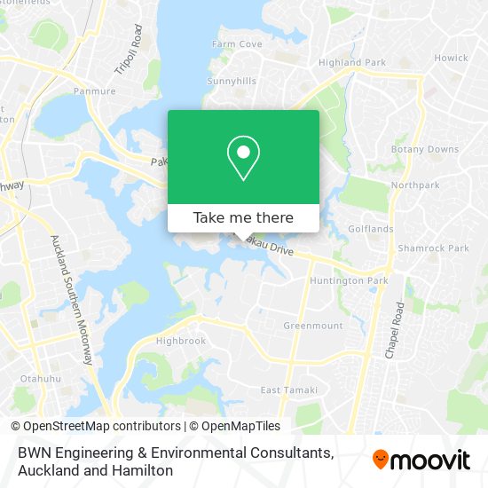 BWN Engineering & Environmental Consultants map