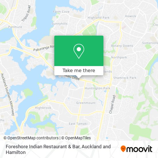 Foreshore Indian Restaurant & Bar地图