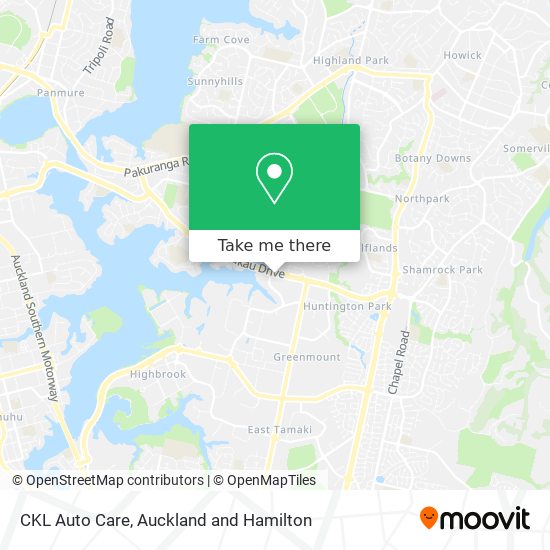 CKL Auto Care map