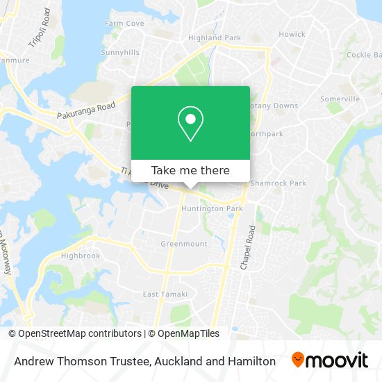 Andrew Thomson Trustee map