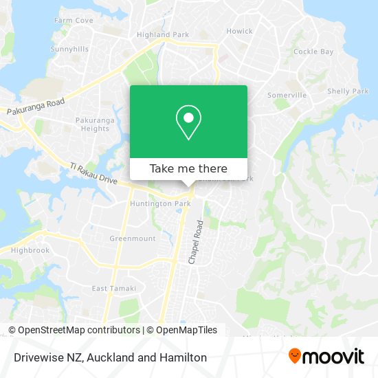 Drivewise NZ map