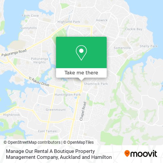 Manage Our Rental A Boutique Property Management Company map