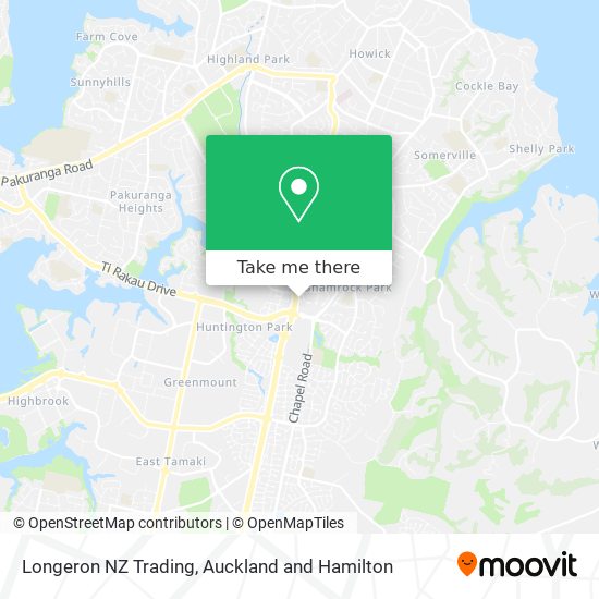 Longeron NZ Trading map