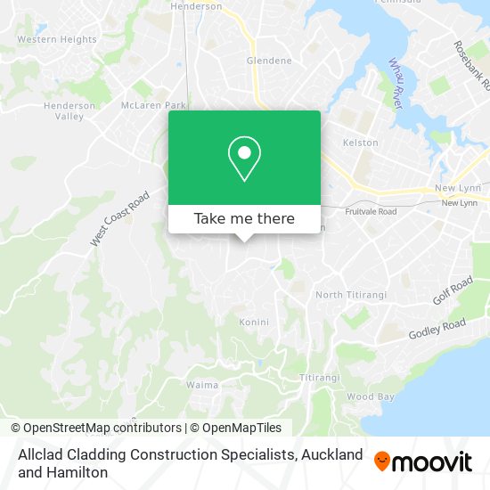 Allclad Cladding Construction Specialists map