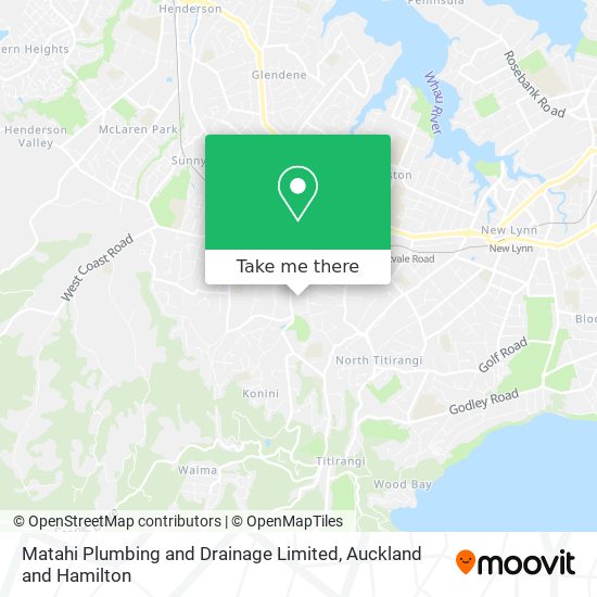 Matahi Plumbing and Drainage Limited map