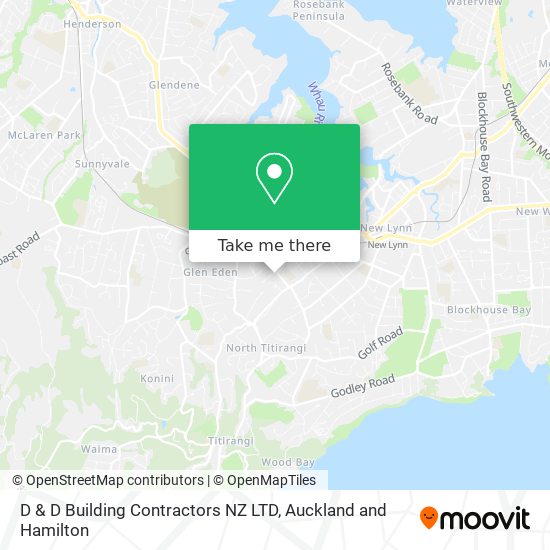 D & D Building Contractors NZ LTD地图