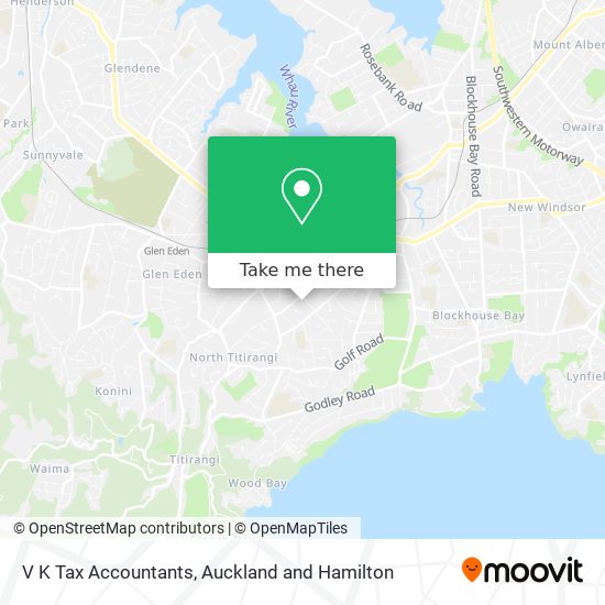 V K Tax Accountants map