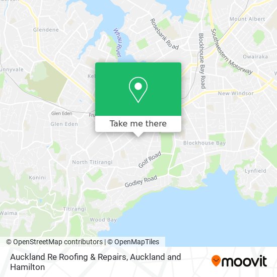 Auckland Re Roofing & Repairs地图