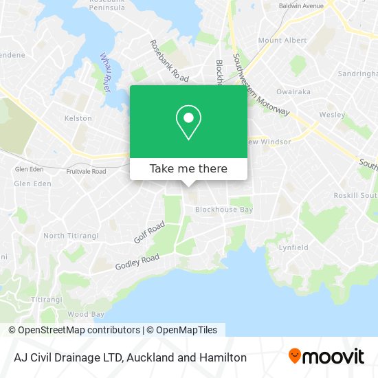 AJ Civil Drainage LTD map