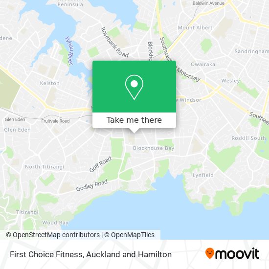First Choice Fitness map