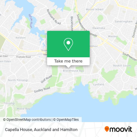 Capella House map