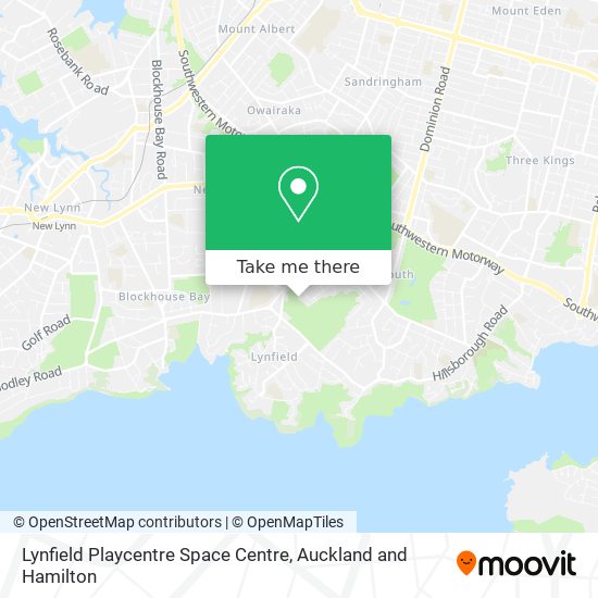 Lynfield Playcentre Space Centre map