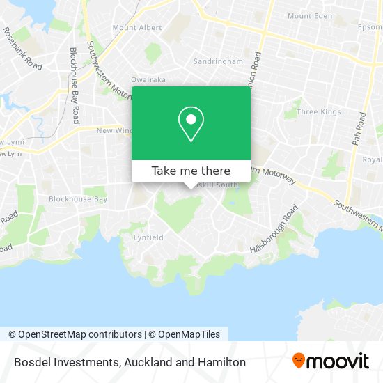 Bosdel Investments map