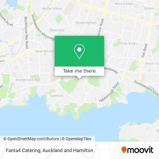 Fanta4 Catering map