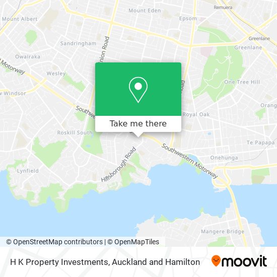 H K Property Investments map