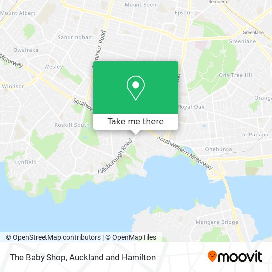The Baby Shop map