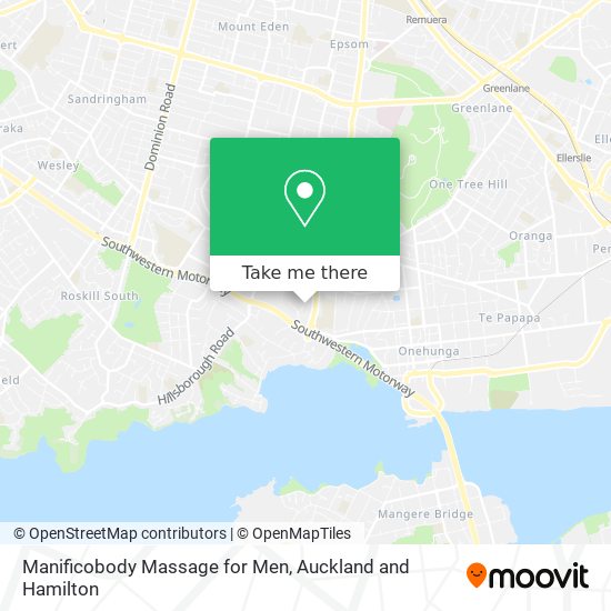 Manificobody Massage for Men map