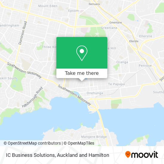 IC Business Solutions map