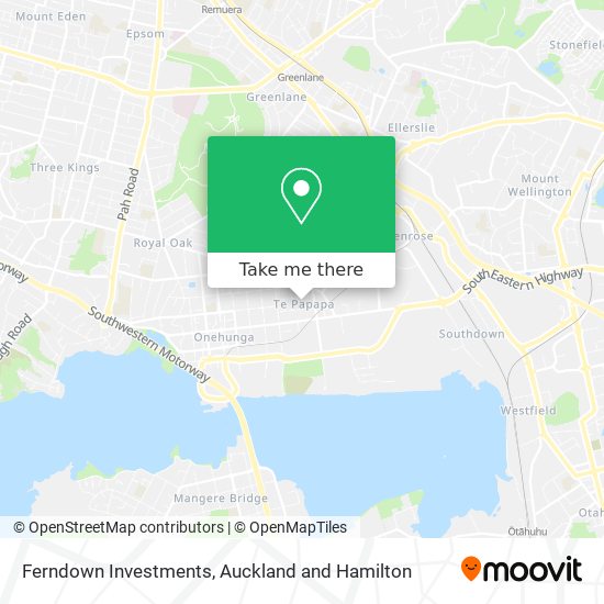 Ferndown Investments map