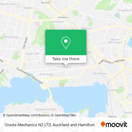 Onsite Mechanics NZ LTD地图