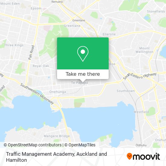 Traffic Management Academy map