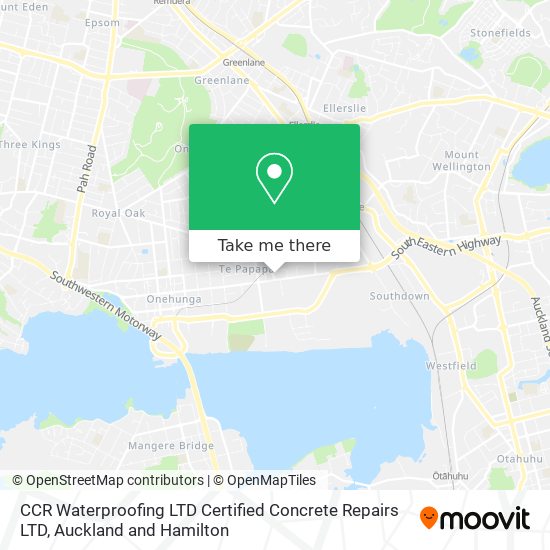 CCR Waterproofing LTD Certified Concrete Repairs LTD map