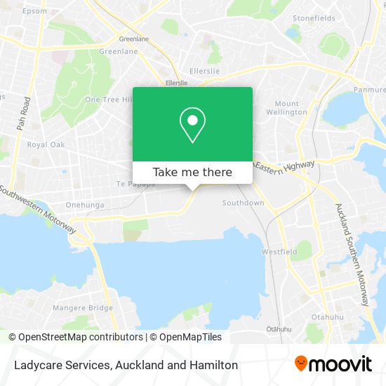 Ladycare Services map