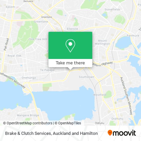 Brake & Clutch Services map