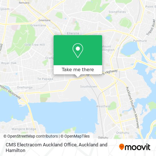 CMS Electracom Auckland Office地图