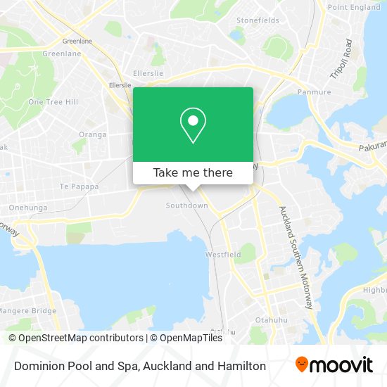 Dominion Pool and Spa map