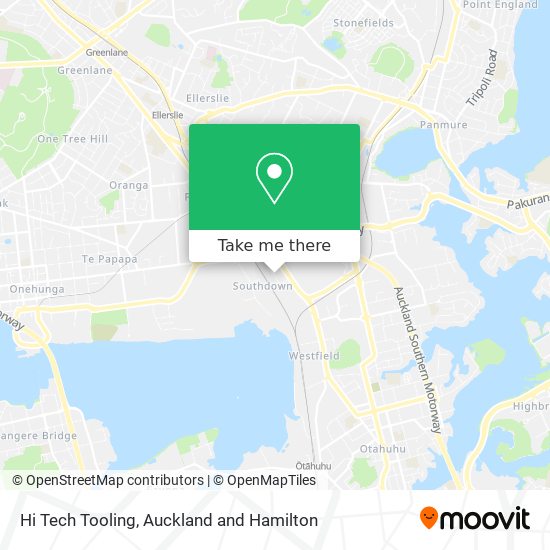 Hi Tech Tooling map