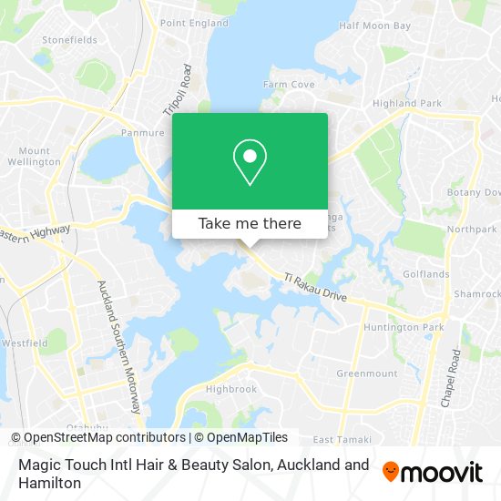 Magic Touch Intl Hair & Beauty Salon map