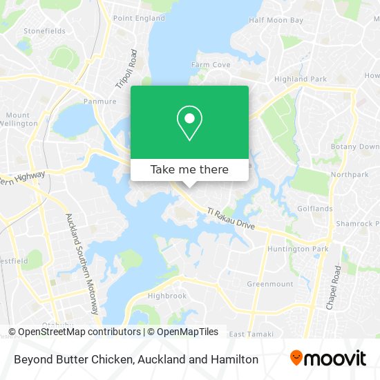 Beyond Butter Chicken map