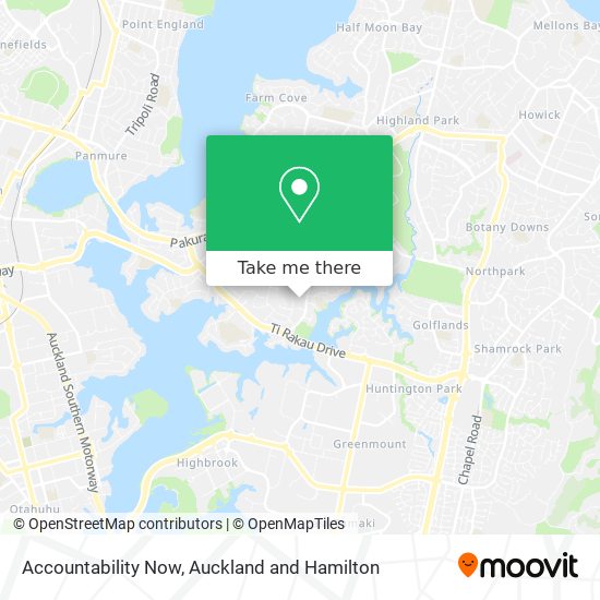 Accountability Now map