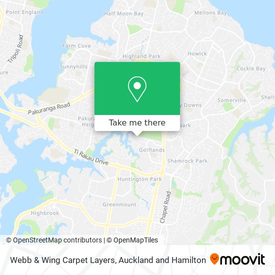 Webb & Wing Carpet Layers map