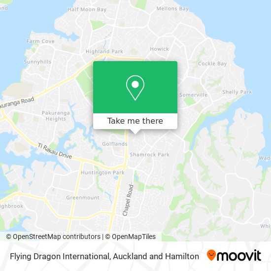 Flying Dragon International map