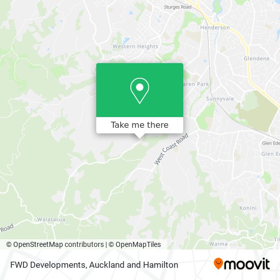 FWD Developments map