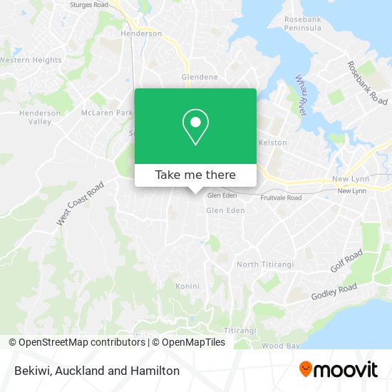 Bekiwi map