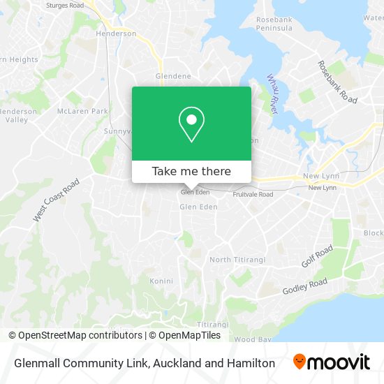 Glenmall Community Link map