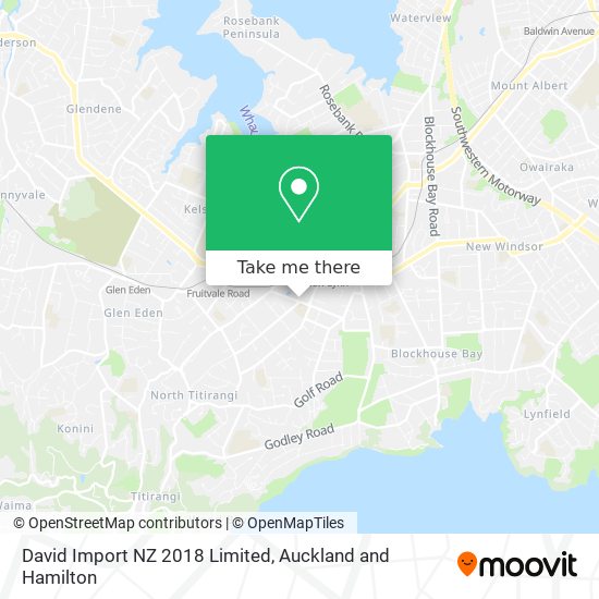 David Import NZ 2018 Limited地图