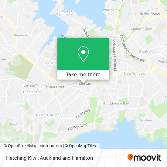 Hatching Kiwi map