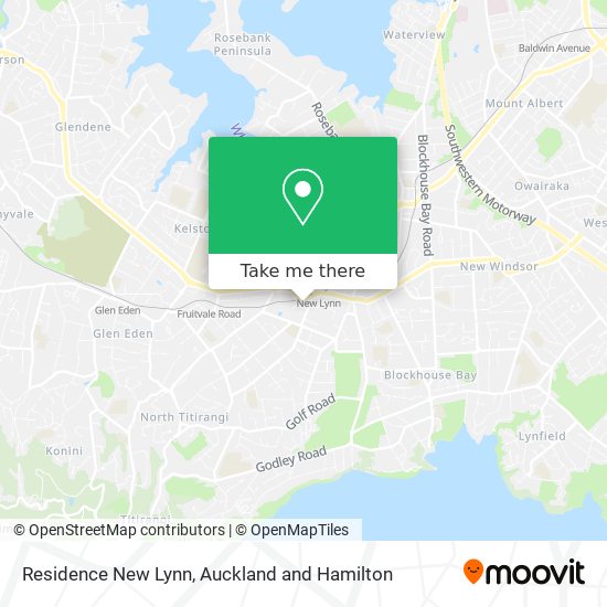 Residence New Lynn地图