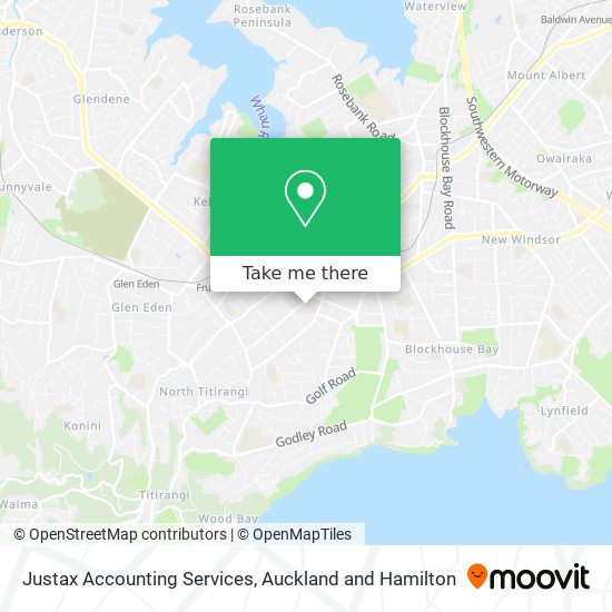 Justax Accounting Services map