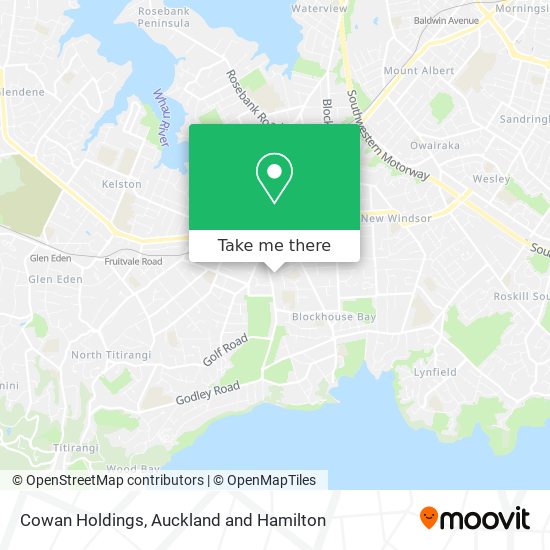 Cowan Holdings map