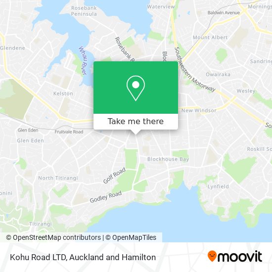 Kohu Road LTD map