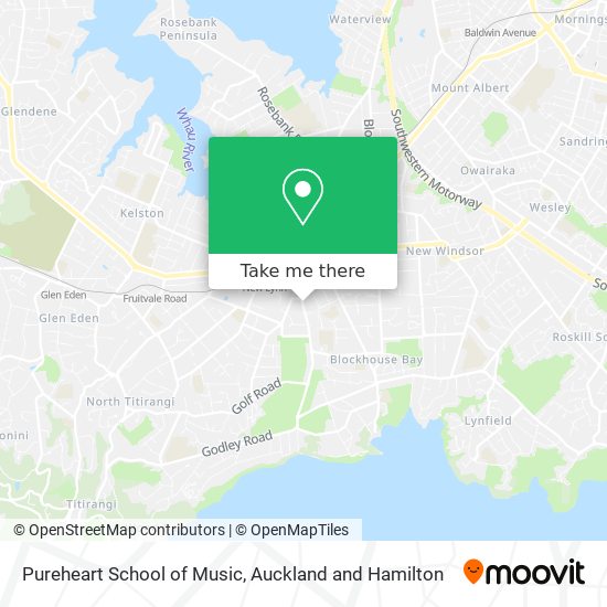 Pureheart School of Music map